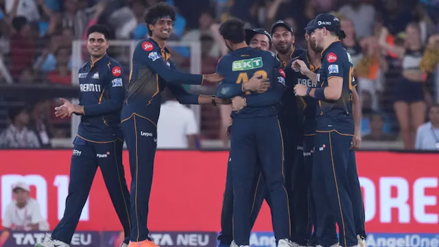 Gujarat Titans Beat Sunrisers Hyderabad by 38 Runs