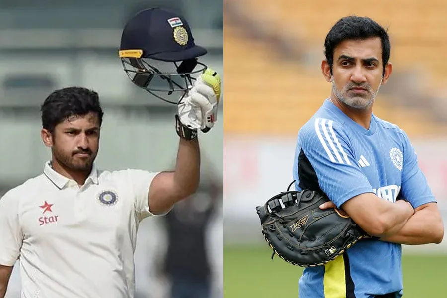 Gautam Gambhir on Karun Nair