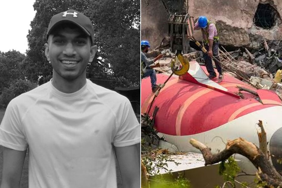 Air India plane crash Ahmedabad cricketer Dad Patel