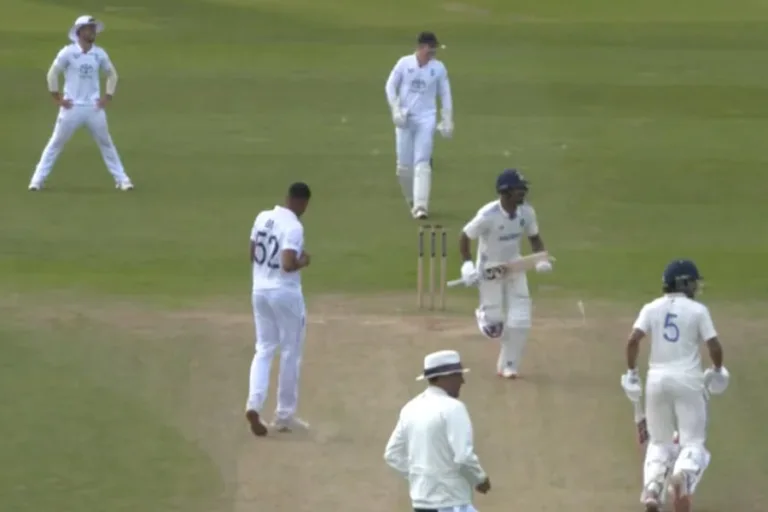 India vs England Lions private test