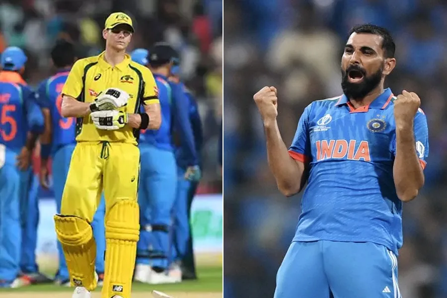 Steve Smith Mohammed Shami Champions Trophy