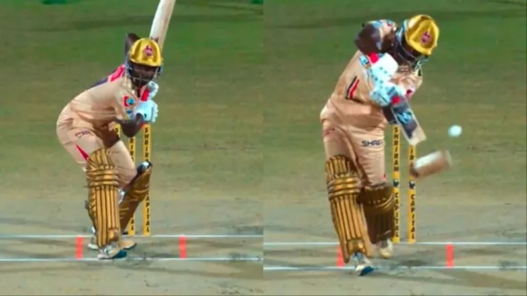 Aashiq bat broken TNPL