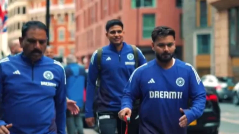 Team India started practice in London