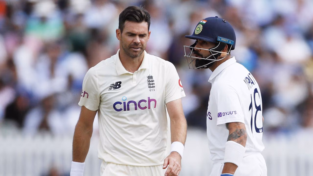 James Anderson on Virat Kohli