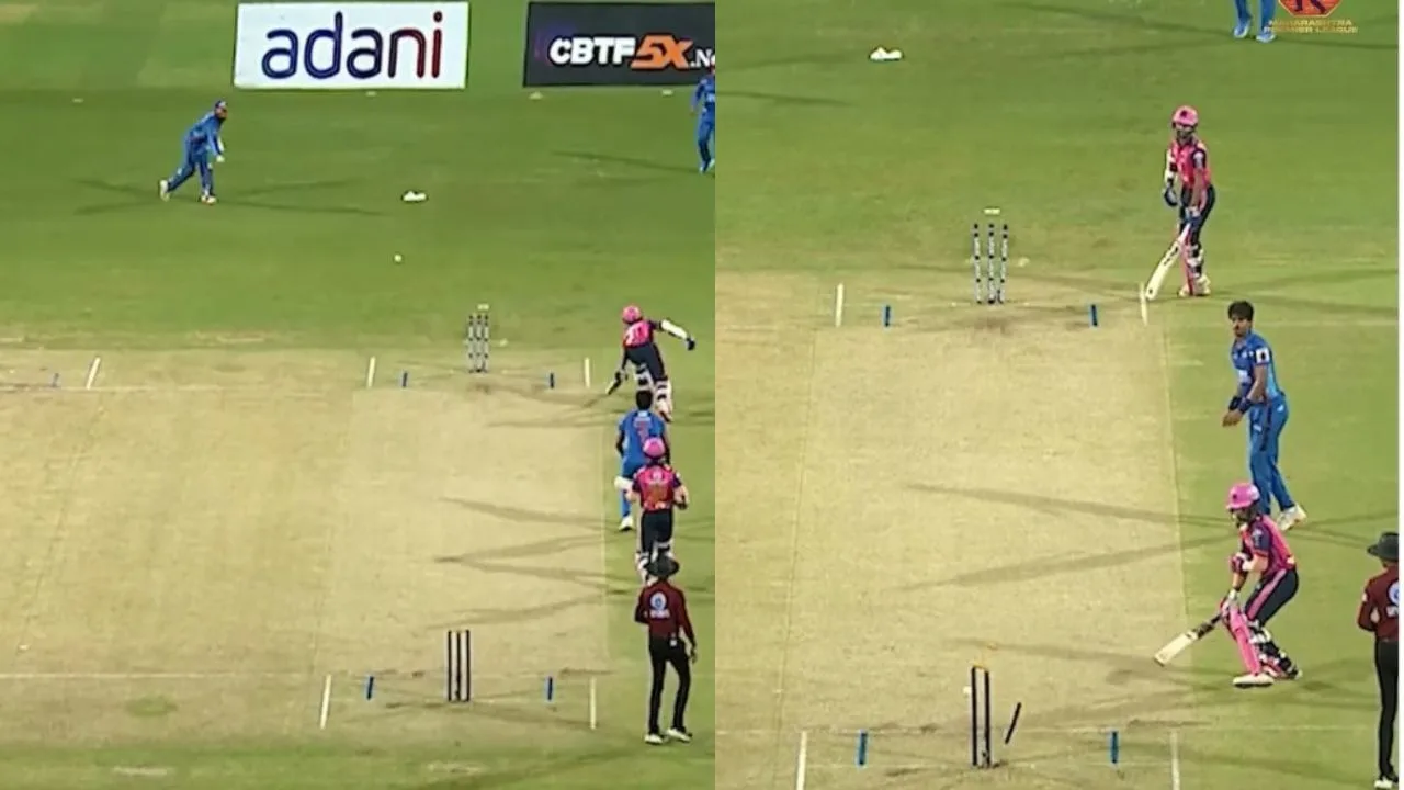 Maharashtra Premier League run out 2025