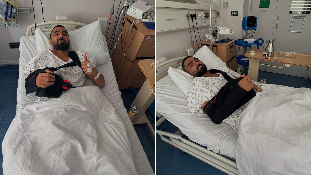 Rahul Tewatia shoulder surgery